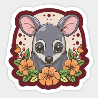 possum vibes Sticker